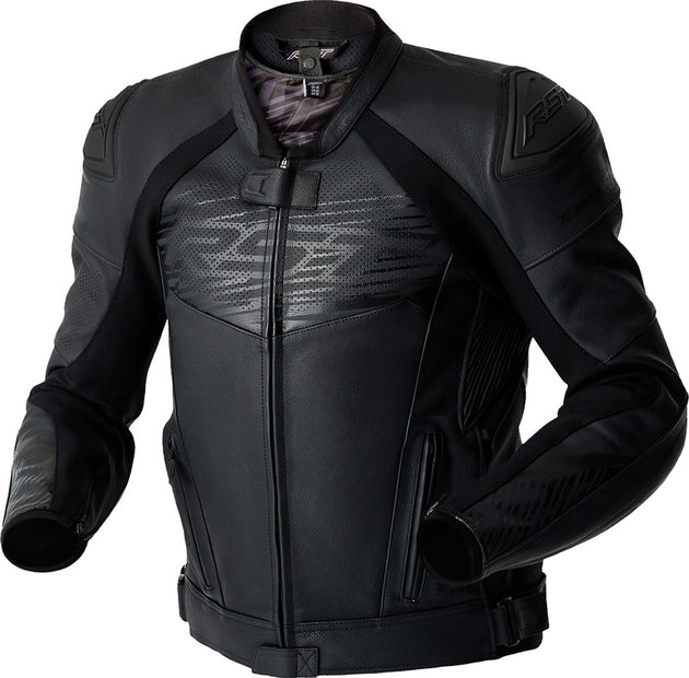 RST Tractech Evo D3O Leather Jacket - Black - Main
