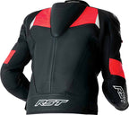 RST Tractech Evo D3O Leather Jacket - Black/Red - Extra