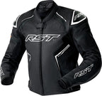 RST S1 D3O Leather Jacket - Black/White - Main