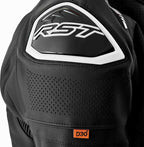RST S1 D3O Leather Jacket - Black/White - Extra