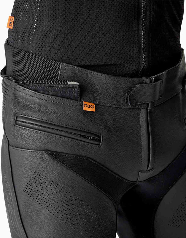 RST S1 D30 Leather Pants (Long Legs) - Black - Extra