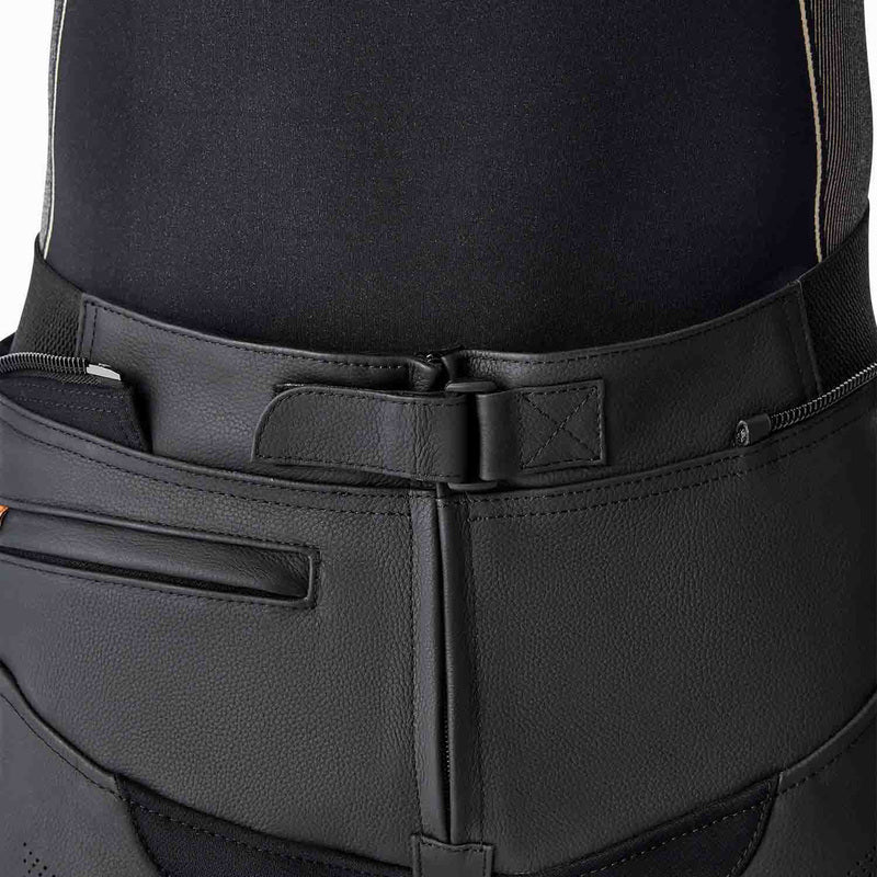 RST T2 D3O Leather Pants (Short Legs) - Black - Extra