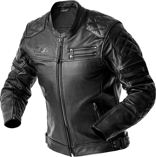 RST Hillberry D3O Leather Jacket - Black - Main