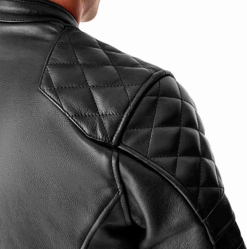 RST Hillberry D3O Leather Jacket - Black - Extra