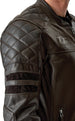 RST Hillberry D3O Leather Jacket - Brown - Extra