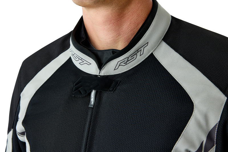 RST Pro Series Ventilator D3O Textile Jacket - Black/Silver - Extra