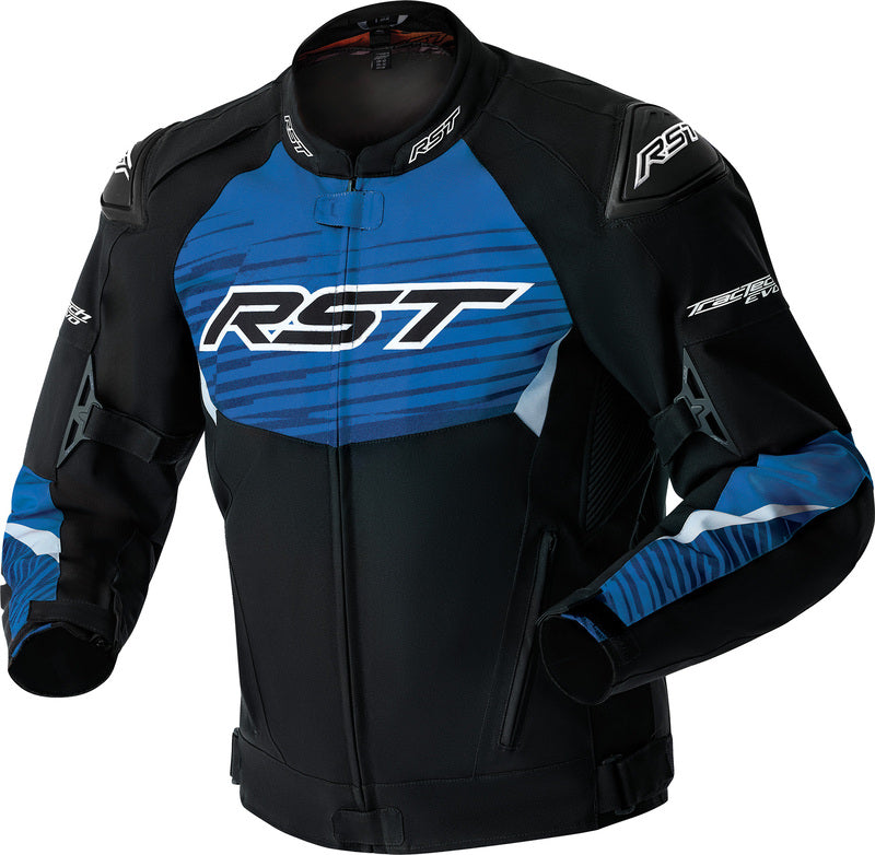 RST Tractech D3O Textile Jacket - Black/Blue - Main