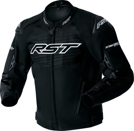 RST Tractech D3O Textile Jacket - Black/White - Main