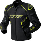 RST S1 D3O Textile Jacket - Black/Flo Yellow - Main