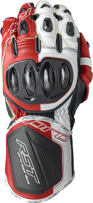 RST Pro Series GP D3O Gloves - Black/Red - Main