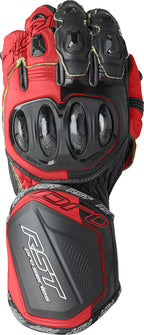 RST Pro Series GP D3O Gloves - Black/Flo Red - Main
