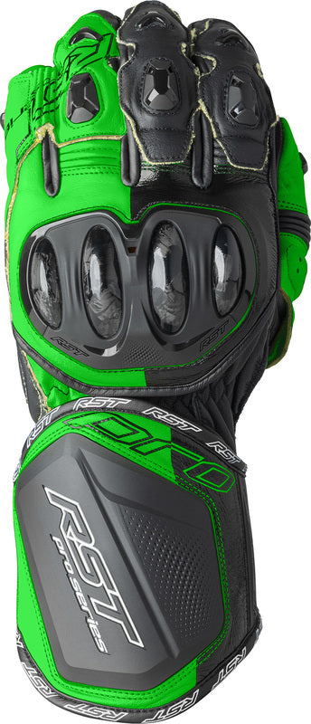 RST Pro Series GP D3O Gloves - Black/Flo Green - Main