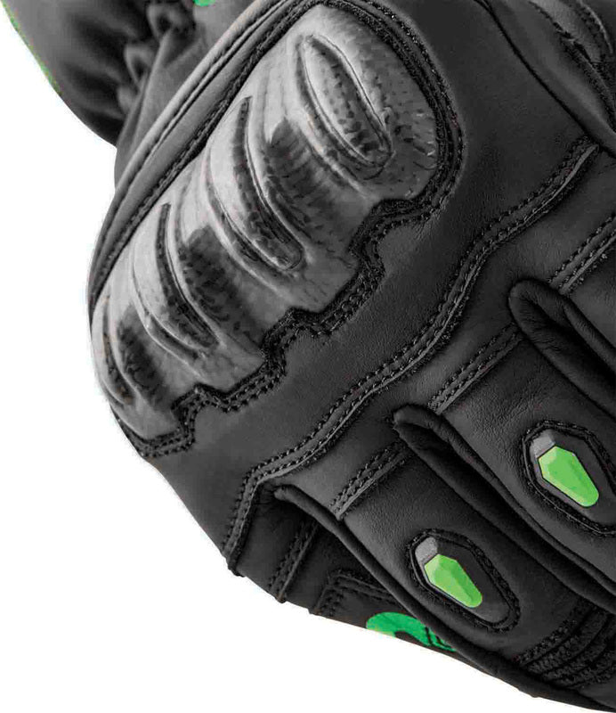 RST S1 Gloves - Black/Flo Green - Extra