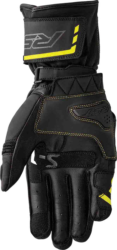 RST S1 Gloves - Black/Flo Yellow - Extra