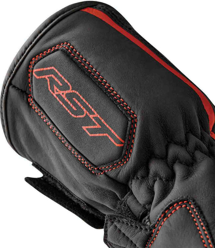 RST S1 Gloves - Black/Flo Red - Extra