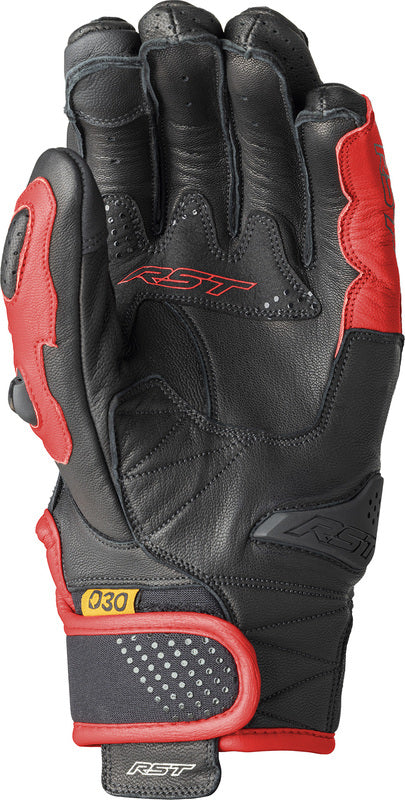 RST Freestyle 3 D3O Gloves - Black/Red - Extra
