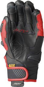 RST Freestyle 3 D3O Gloves - Black/Red - Extra