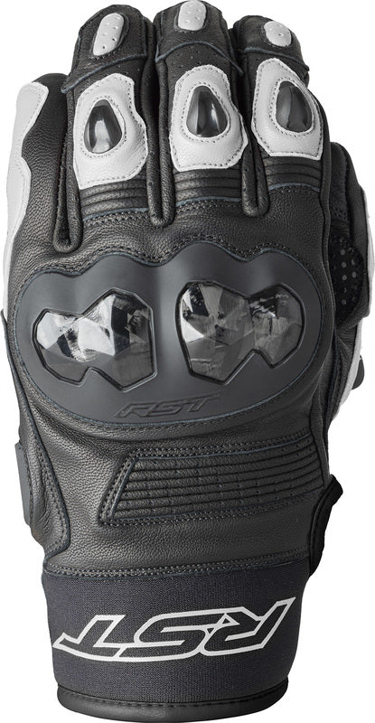 RST Freestyle 3 D3O Gloves - Black/White - Main