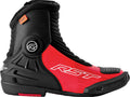 RST TracTech Evo D3O Short Boots - Black/Flo Red - Main