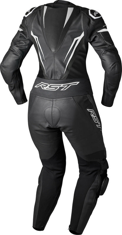 RST Tractech Evo D3O Leather Suit - Black/White - Extra