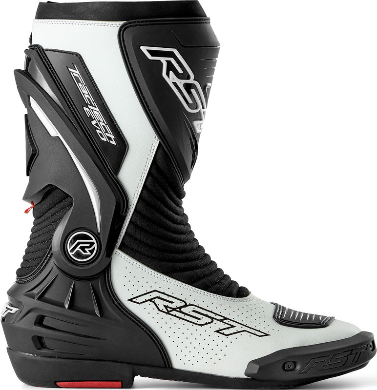 RST TracTech Evo D3O Ladies Boots - Black/White - Main