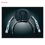 Kuryakyn, ''revolution'' driver backrest, black and chrome
