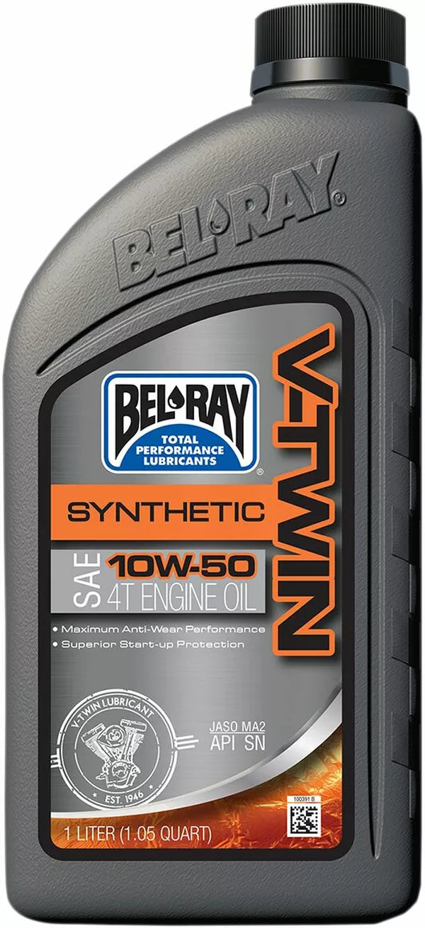 Ulei de motor Bel-Ray | OIL VTWIN SYN 10W50 1L