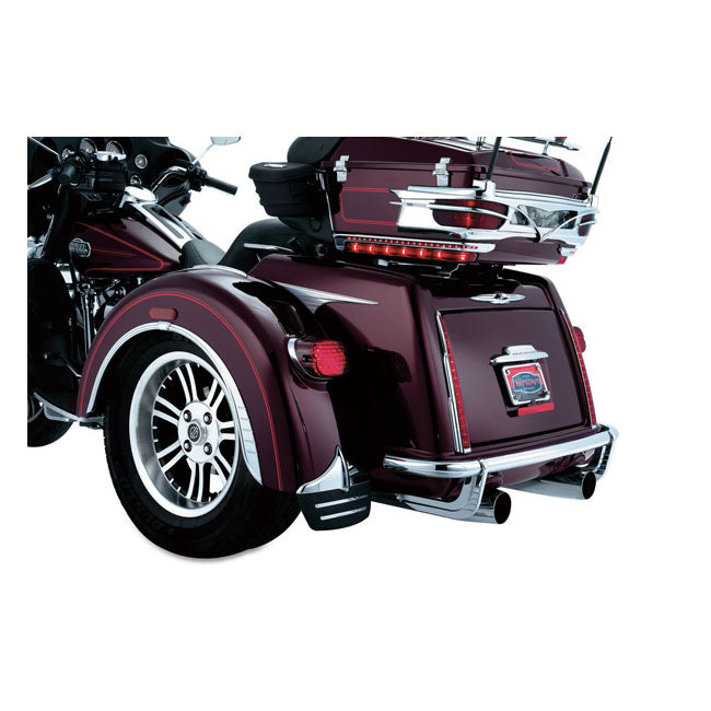 Kuryakyn, Trike mud flaps. Chrome