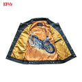 13 1/2 Blood Moon leather vest black