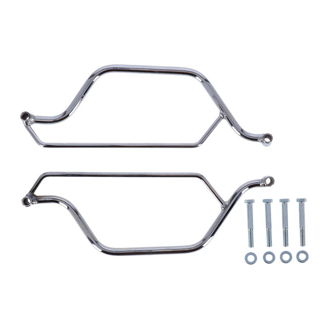 LongRide, saddlebag holder. Chrome