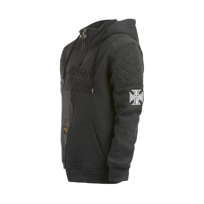 WCC Choppers Por Vida zip hoodie grey
