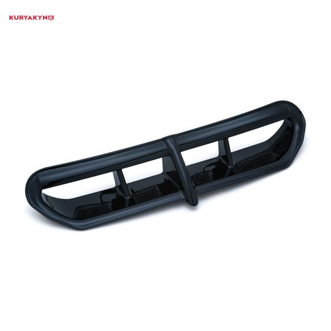 Kuryakyn, LED fairing vent accent. Gloss black
