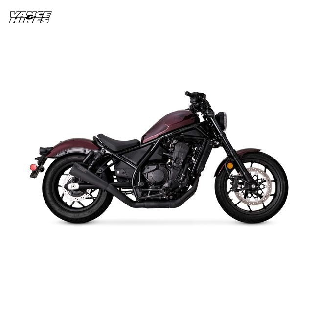 Vance & Hines, Upsweep slip-on exhaust muffler. matte black