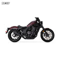 Vance & Hines, Upsweep slip-on exhaust muffler. matte black