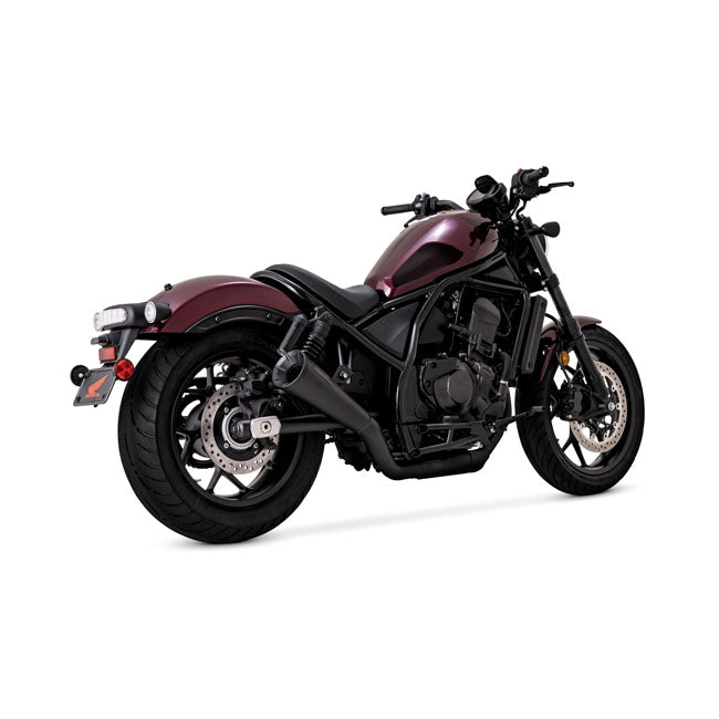 Vance & Hines, Upsweep slip-on exhaust muffler. matte black