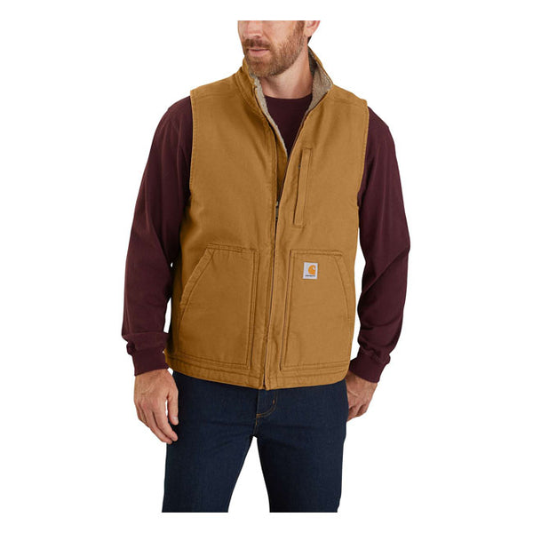 Carhartt Sherpa lined vest Carhartt brown