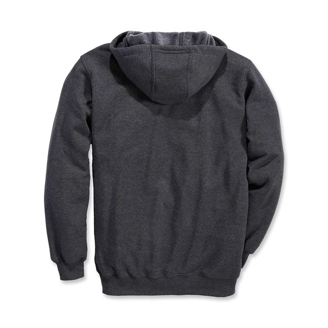 Carhartt Signature logo hoodie carbon heather