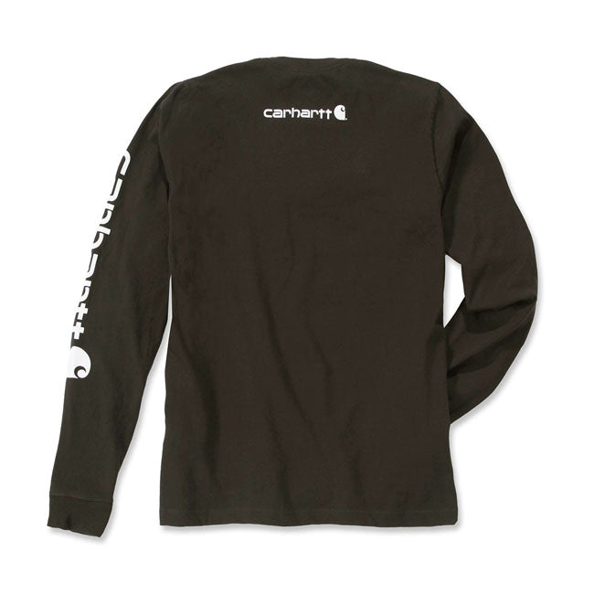 Carhartt Sleeve logo long sleeve peat