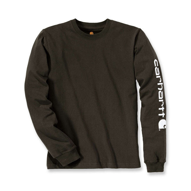 Carhartt Sleeve logo long sleeve peat