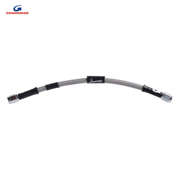 Goodridge brake line kit clear coated stainless, 12" long