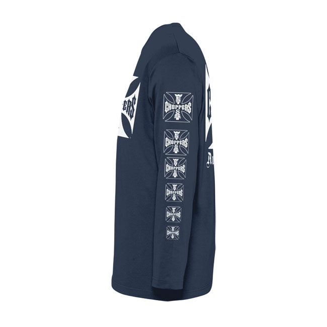 WCC OG logo ATX longsleeve navy