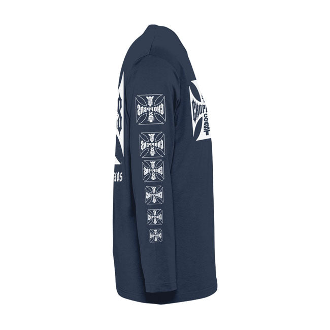 WCC OG logo ATX longsleeve navy
