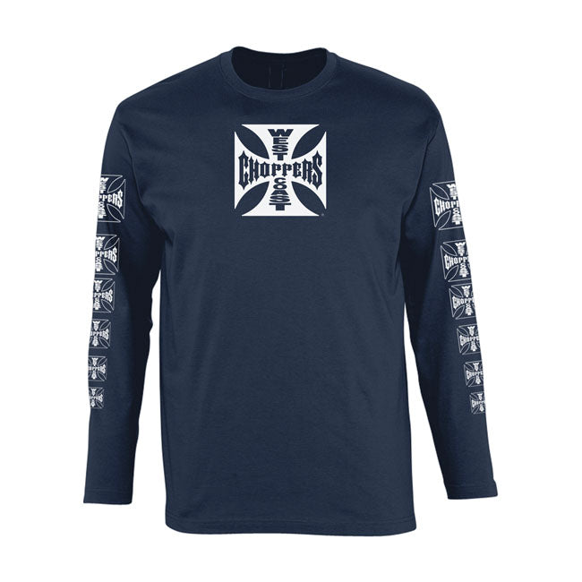 WCC OG logo ATX longsleeve navy