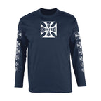 WCC OG logo ATX longsleeve navy