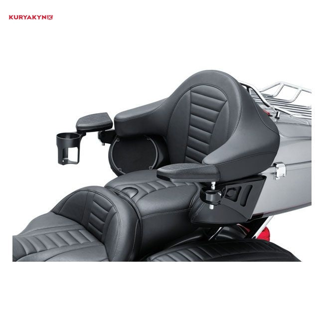 Kuryakyn, Passenger armrest set. Gloss black