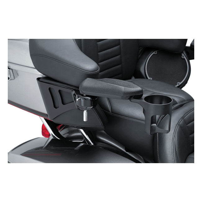 Kuryakyn, Passenger armrest set. Gloss black