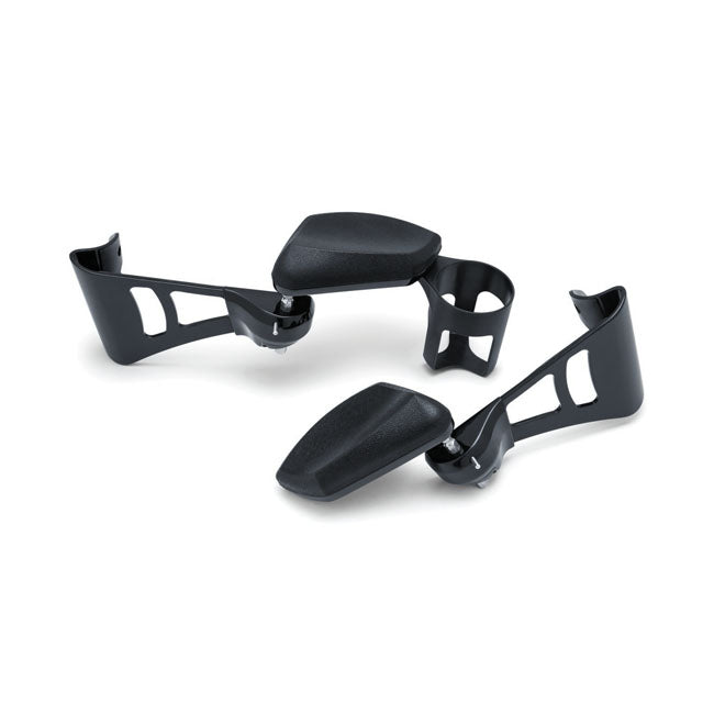 Kuryakyn, Passenger armrest set. Gloss black