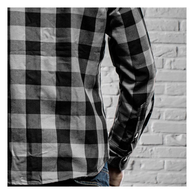 Holy Freedom Jessie James Flannel shirt grey/black