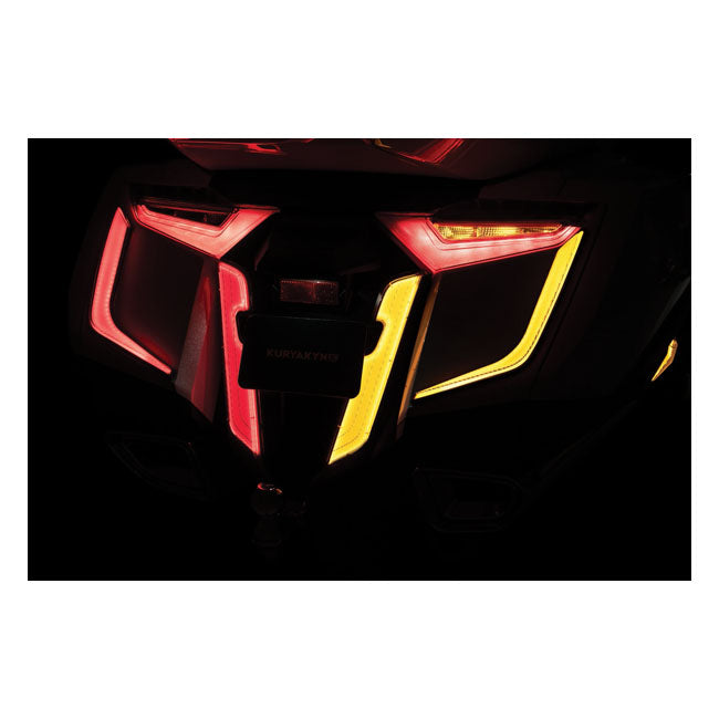 Kuryakyn, Omni LED rear fender cover. Satin black