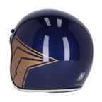 13 1/2 Skull bucket helmet crash blue